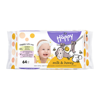 BELLA Happy Baby Feuchttücher Milch & Honig