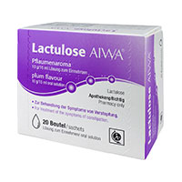 LACTULOSE AIWA Pflaumenaroma 10 g/15 ml Lsg.z.Einn