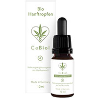 BIO HANFTROPFEN 4% CBD Vollextrakt