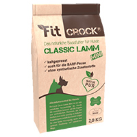 FIT-CROCK Classic Lamm mini Pellets f.Hunde