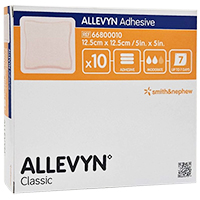 ALLEVYN Adhesive 12,5x12,5 cm haftende Wundauflage