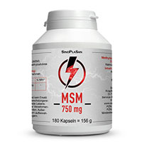 MSM 750 mg Mono 99,9% Kapseln