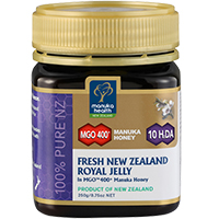 MANUKA HEALTH MGO 400+ Man.Hon.m.frisch.Gel.Royal