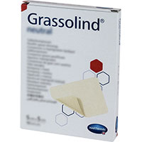 GRASSOLIND Salbenkompressen 5x5 cm steril