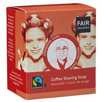 FAIR SQUARED Shaving Soap Rasurseife Coffee