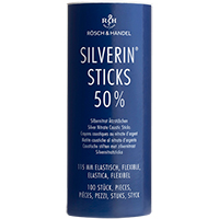 SILVERIN Sticks 50% Silbernitrat Ätzst.115mm elast