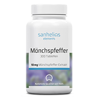 SANHELIOS Mönchspfeffer 10 mg Tabletten