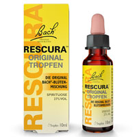 BACHBLÜTEN Original Rescura Tropfen m.Alkohol