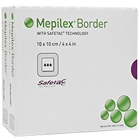 MEPILEX Border Schaumverband 10x10 cm