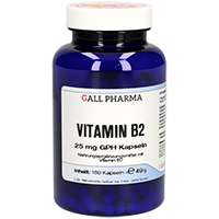 VITAMIN B2 25 mg GPH Kapseln