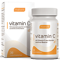 NUPURE vitamin C Lutschtabletten Acerola & Acai