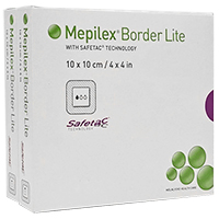 MEPILEX Border Lite Schaumverb.10x10 cm steril