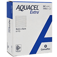 AQUACEL Extra 5x5 cm Verband