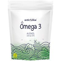 OMEGA-3 ALGENÖL EPA+DHA Kapseln vegan Arctic Blue