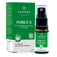 CANOBO Pure 5% Bio CBD Mundspray