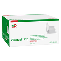 VLIWAZELL Pro superabsorb.Kompr.steril 15x20 cm