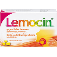 LEMOCIN gegen Halsschmerzen Honig-u.Zitroneng.Lut.