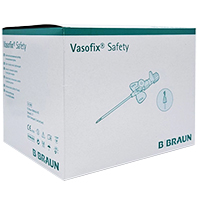 VASOFIX Safety Kanüle 20 G 1,1x33 mm rosa