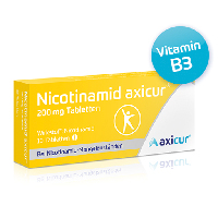 NICOTINAMID axicur 200 mg Tabletten