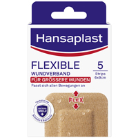 HANSAPLAST Flexible Wundverband 6x9,5 cm Strips