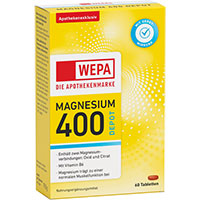 WEPA Magnesium 400 DEPOT+B6 Tabletten
