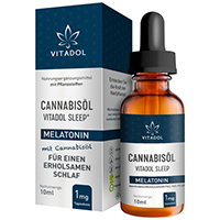 MELATONIN 10ml/25mg Cannabisöl Vitadol Sleep Tro.