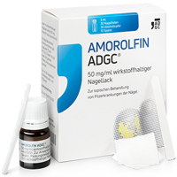 AMOROLFIN ADGC 50 mg/ml wirkstoffhalt.Nagellack