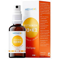 VITAMIN D3+K2 2000 I.E. 40 µg Mediakos Vital Spray