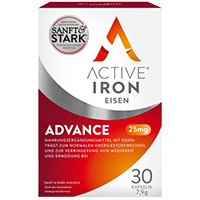 ACTIVE IRON Eisen Advance 25 mg Kapseln