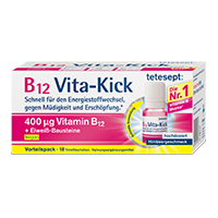 TETESEPT B12 Vita-Kick 400 µg Trinkampullen