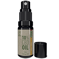 PURE 10% CBD Oil Mundspray Mango/Orange