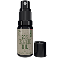 PURE 20% CBD/CBG Oil Mundspray