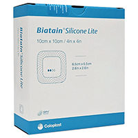 BIATAIN Silicone Lite Schaumverband 10x10 cm