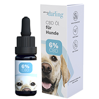 CBD ÖL 6% Vollspektrum Tropfen z.Einnehmen f.Hunde