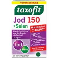 TAXOFIT Jod 150+Selen Tabletten