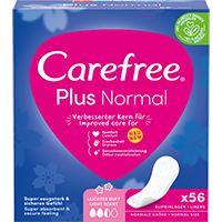 CAREFREE plus Normal light scent Slipeinlage