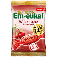 EM-EUKAL Bonbons Wildkirsche zuckerfr.Jubiläumsbtl