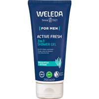 WELEDA for Men Active Fresh 3in1 Shower Gel