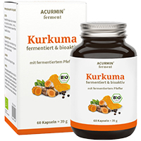 ACURMIN Ferment Kurkuma Pfeffer Kapseln