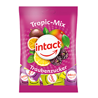 INTACT Traubenzucker Beutel Tropic-Mix