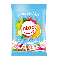 INTACT Traubenzucker Beutel Brause-Mix