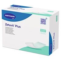 ZETUVIT Plus extrastarke Saugkompr.steril 15x20 cm