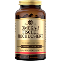 SOLGAR Omega-3 Fischöl hochdosiert Kapseln