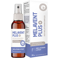 MELAVENT PLUS Spray Melatonin Baldrian Lavendel