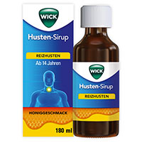 WICK Husten-Sirup gegen Reizhusten mit Honig