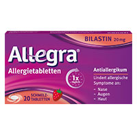 ALLEGRA Allergietabletten 20 mg Schmelztabletten