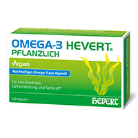 OMEGA-3 HEVERT pflanzlich Weichkapseln