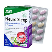 NEURO SLEEP Melatonin Forte 3mg 2-Phasen Tab.Salus