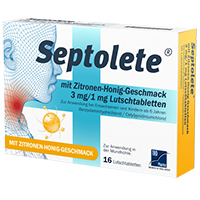 SEPTOLETE m.Zitronen-Honig-Geschm.3mg/1mg Lut.-T.