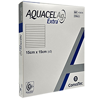 AQUACEL Ag Extra 15x15 cm Kompressen